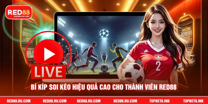 Bí kíp soi kèo hiệu quả cao cho thành viên Red88