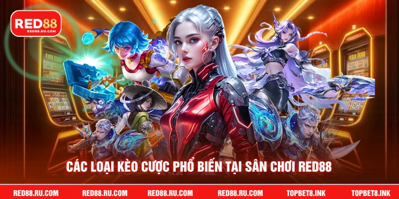 Các loại kèo cược phổ biến tại sân chơi RED88